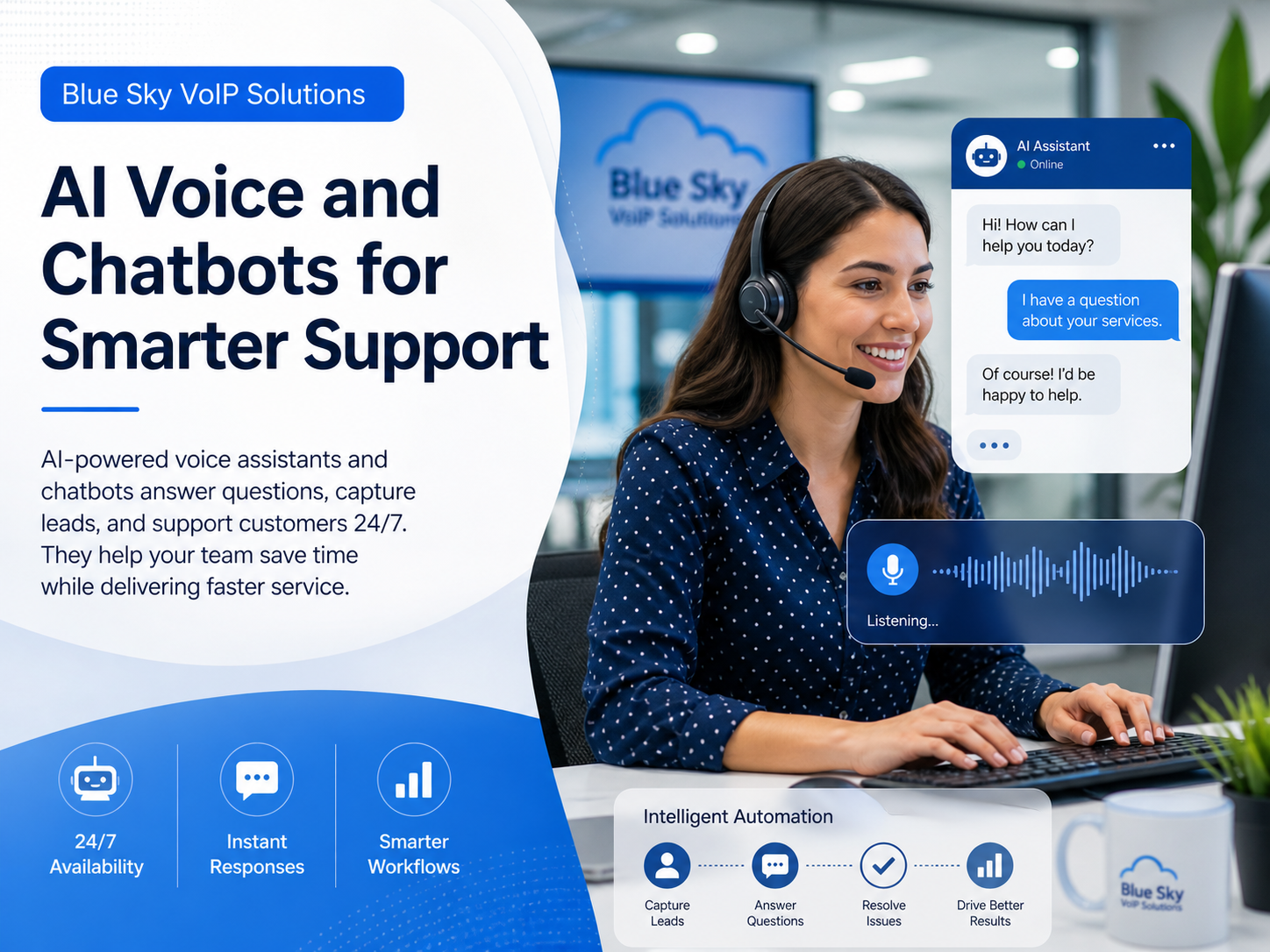 AI Voice and Chatbots for Smarter Support