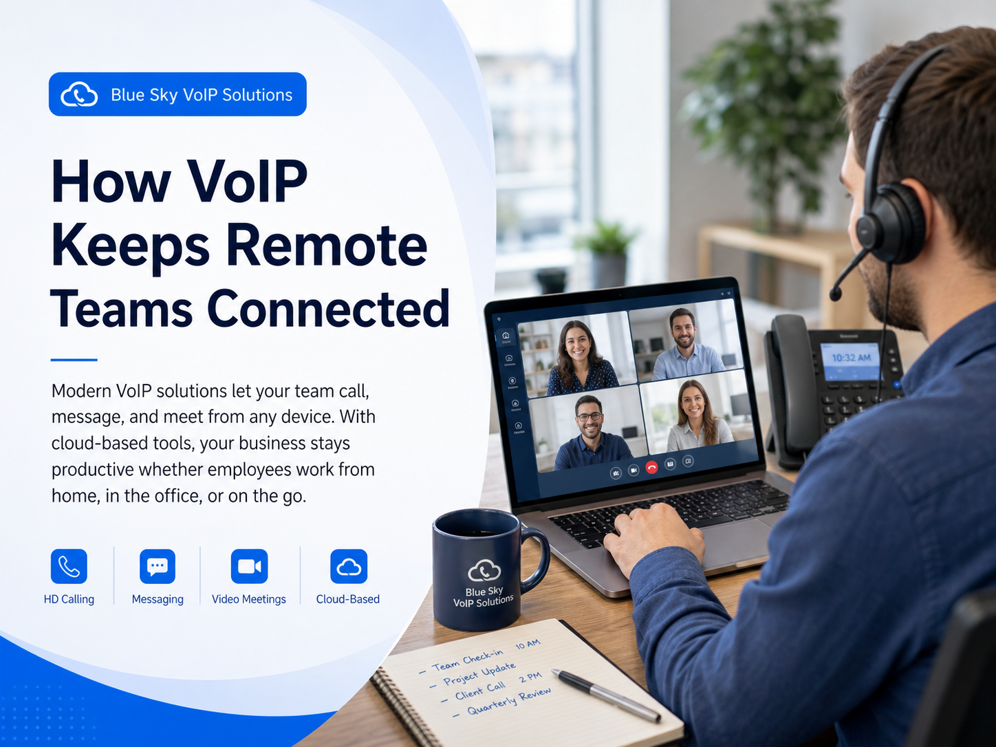 How VoIP Keeps Remote Teams Connected