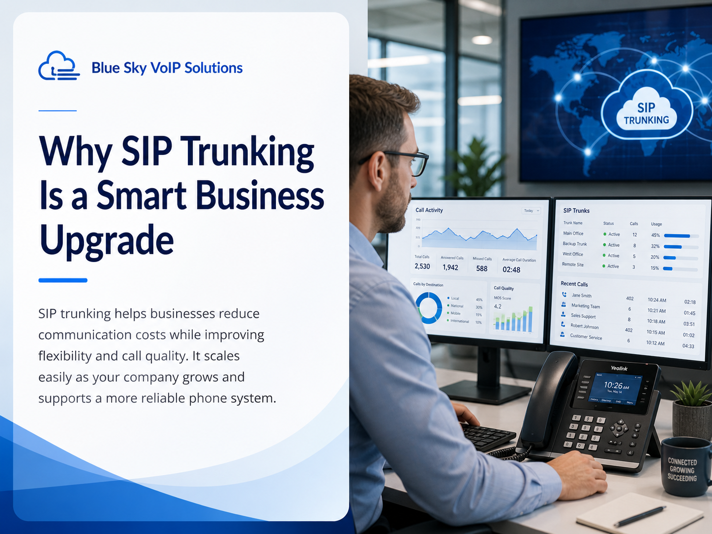 Why SIP Trunking Is a Smart Business Upgrade